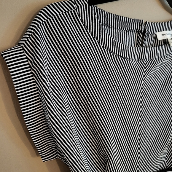 Monteau Chevron Blouse, size S - Picture 5 of 10